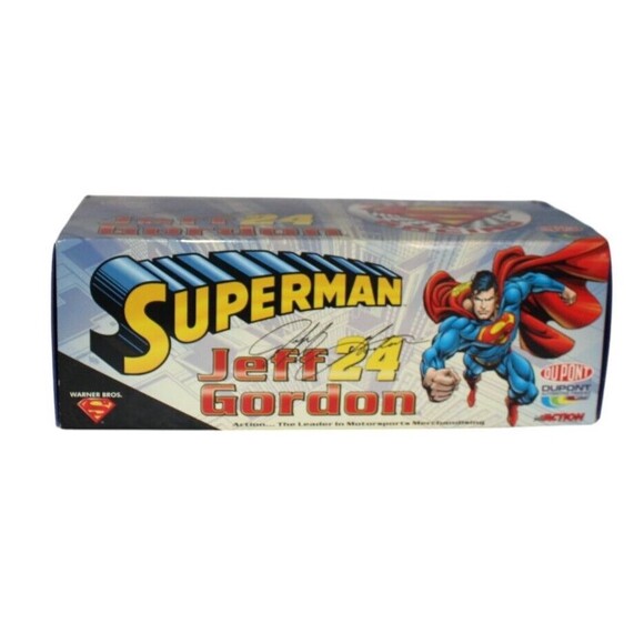 NASCAR ACTION Jeff Gordon #24 DuPont Superman 1:24 Diecast Stock Car 1999 - Picture 1 of 10